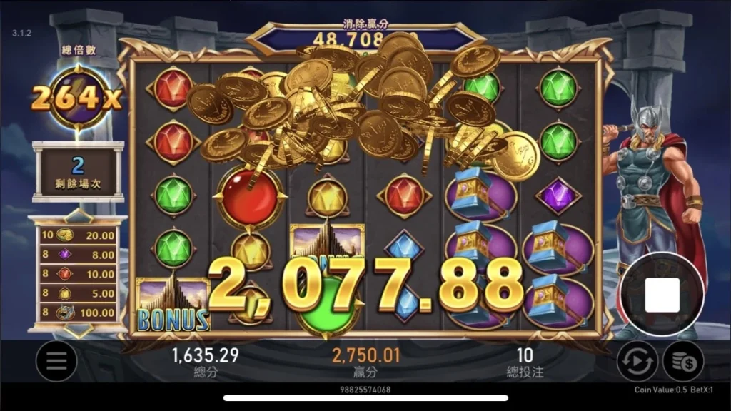 雷神之錘爆分秘籍：破解遊戲規律，掌控勝利節奏！