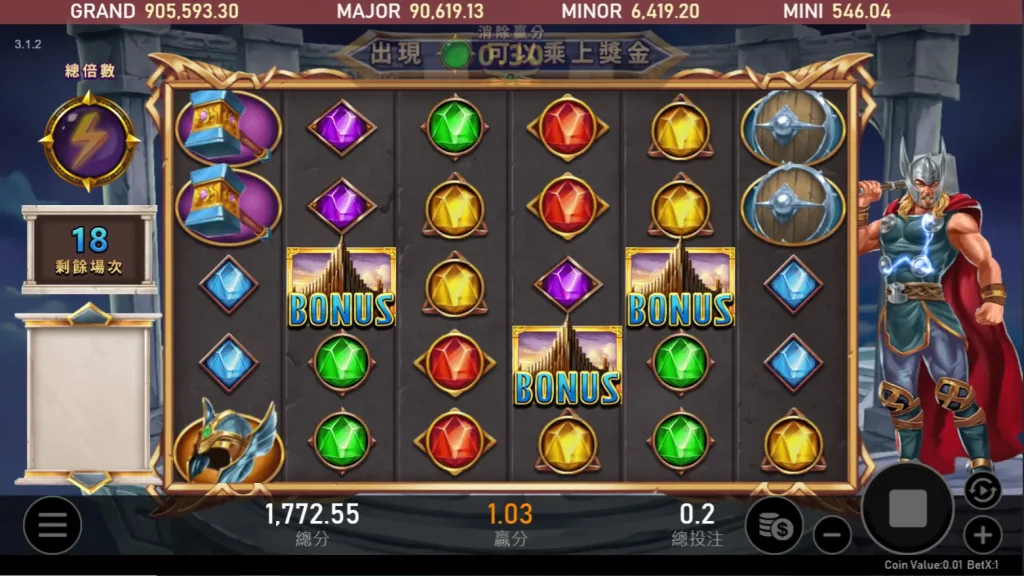 RSG電子 ：從雷神之鎚試玩版到真錢挑戰，提升老虎機獲利策略